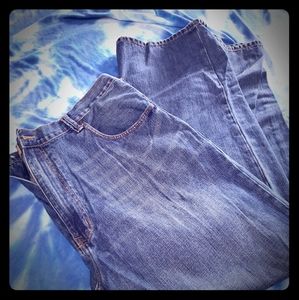 Men's Foundry medium wash jeans 44x32